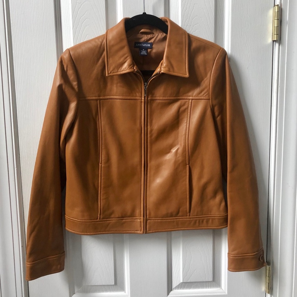 Ann Taylor Leather Jacket